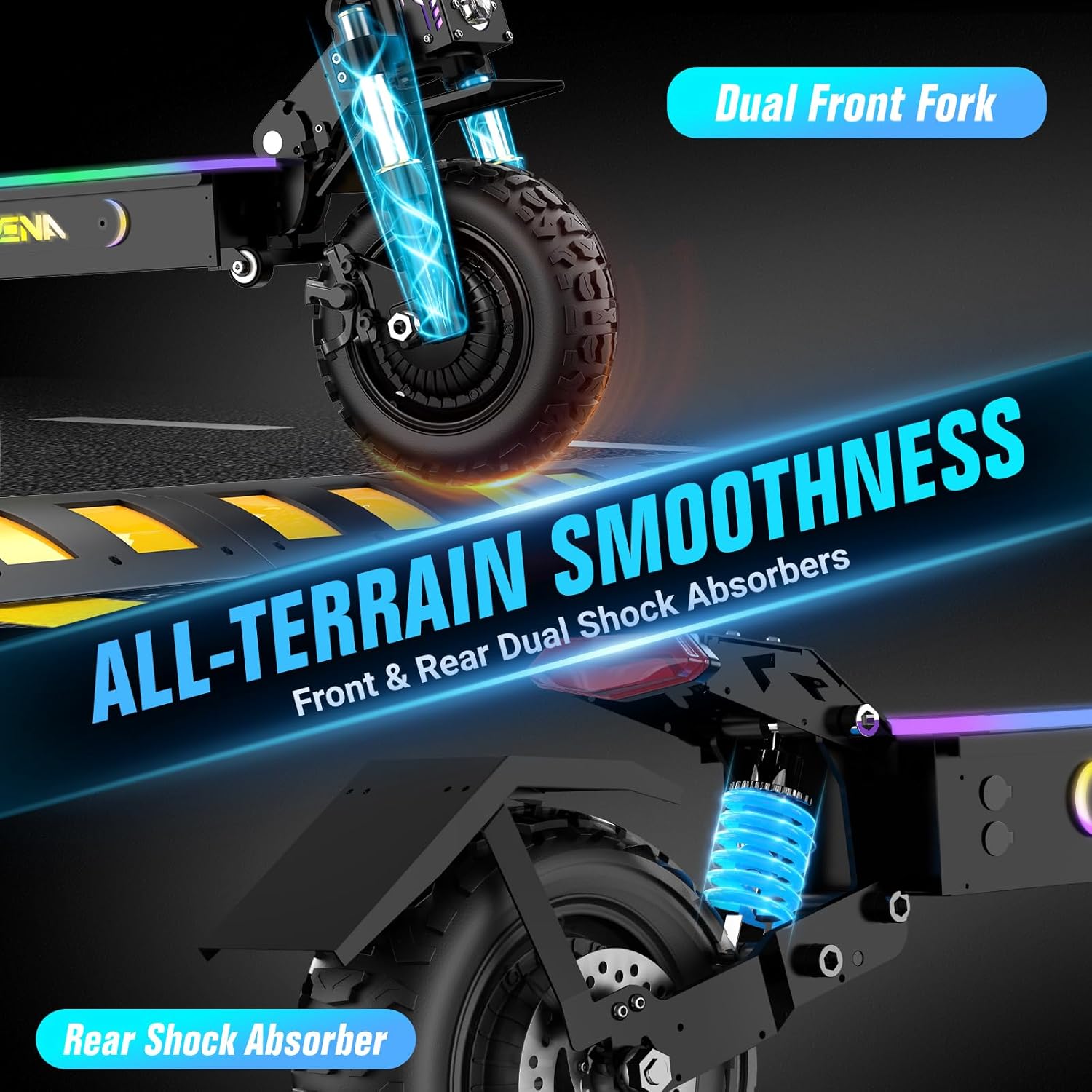 ONECNA GT7 – электрический сам – обзор и цена 60V 5600W Dual Motor Electric Scooter