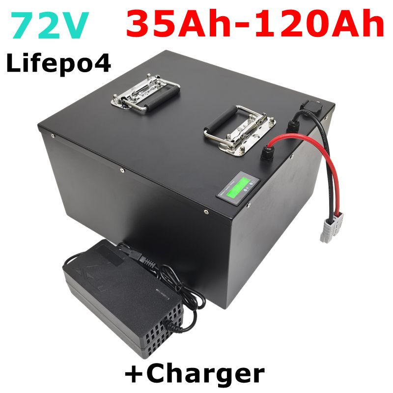 72V 55AH 80AH 120AH Lifepo4 ба – обзор и цена 72V 60Ah Lifepo4 Battery Pack